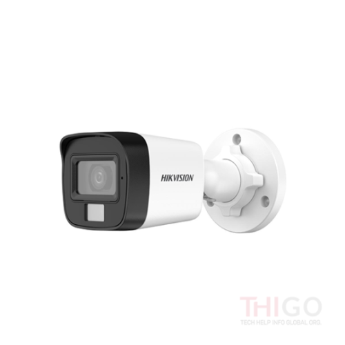 Hikvision DS-2CE16D0T-LFS 2MP Smart Hybrid Light Audio Fixed Mini Bullet Camera